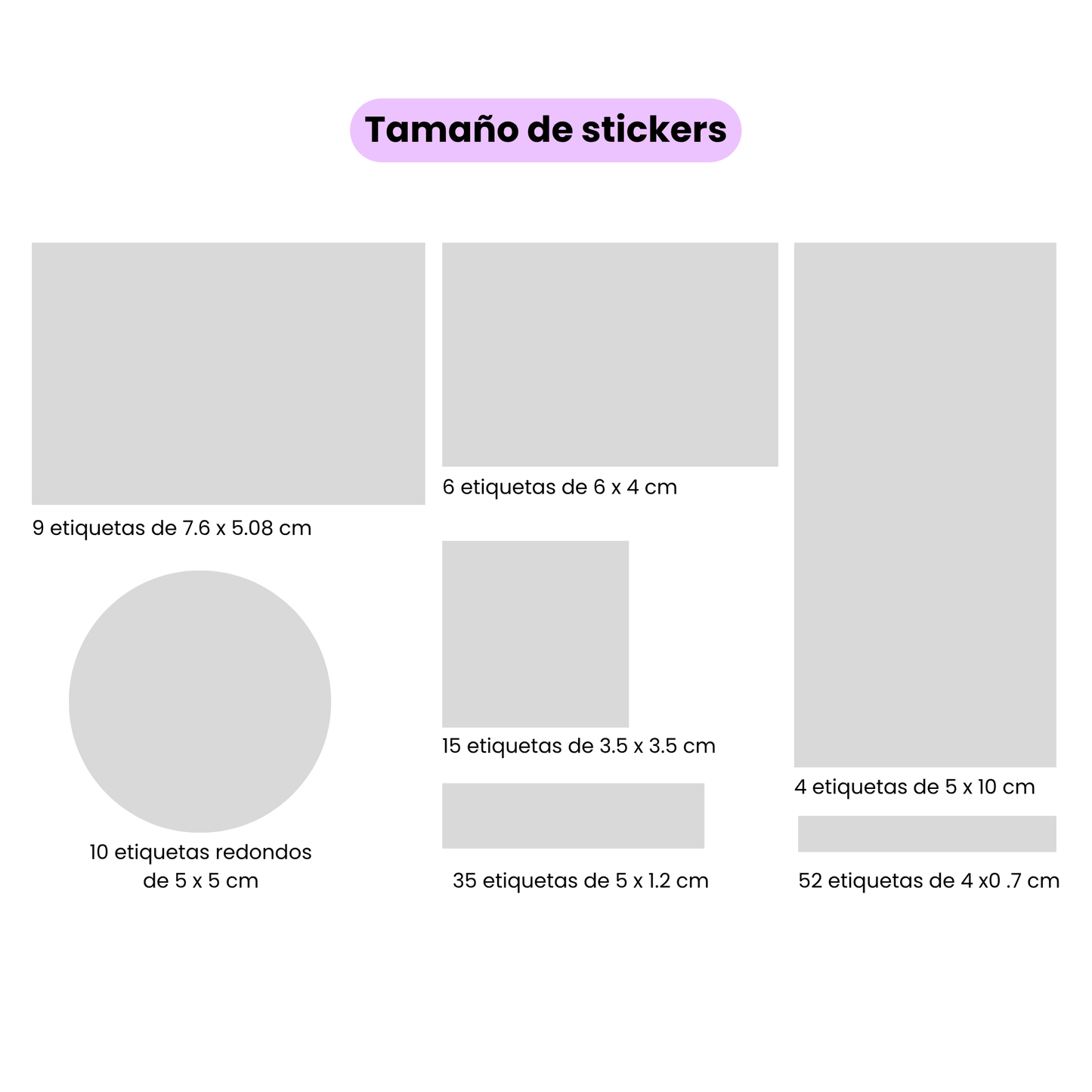 Set Back to school - Paquete con 162 etiquetas