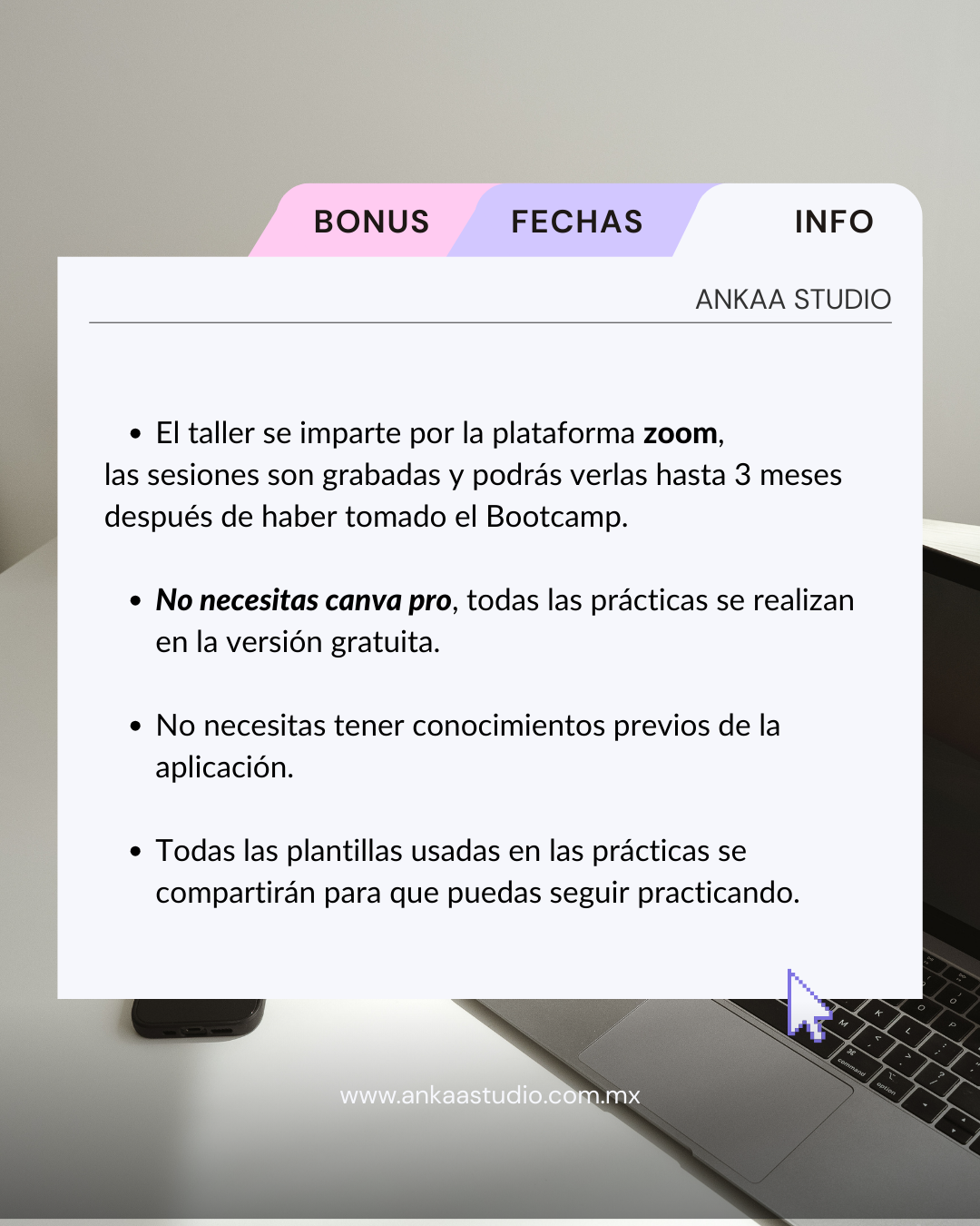 Curso de CANVA para emprendedores