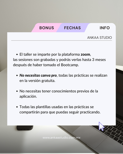 Curso de CANVA para emprendedores