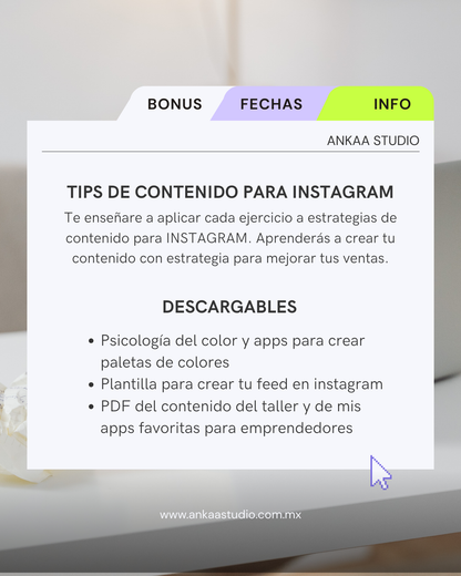 Curso de CANVA para emprendedores