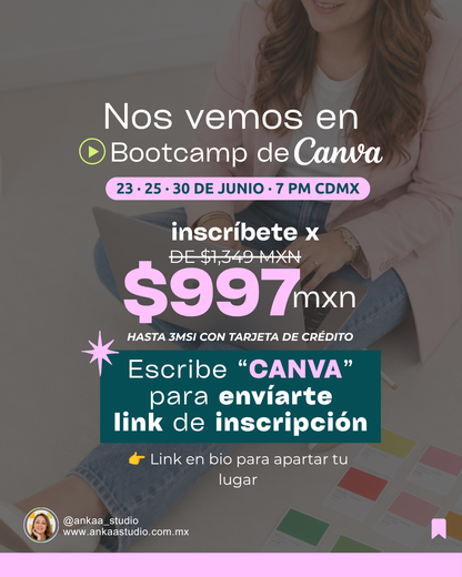 Bootcamp de Canva Julio