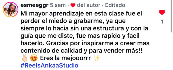 Testimonio alumna 2